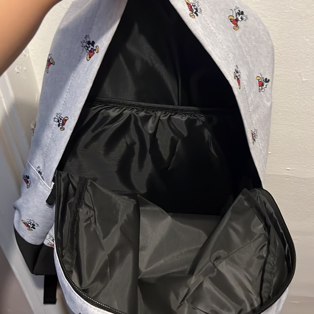 Disney Mickey Mouse Allover Print Backpack NWOT - Picture 8 of 10